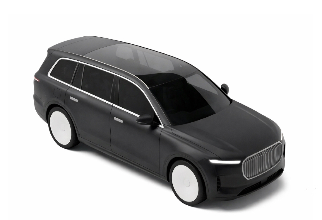 Black premium luxury SUV