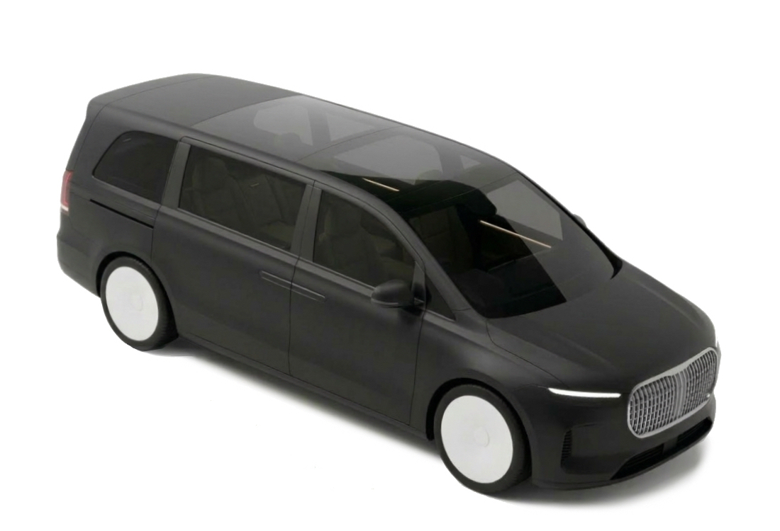 Black premium van